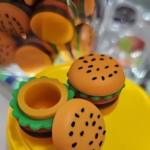 Contenedor - Hamburguesa Silicon 5ml