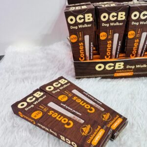 OCB - Unbleached 70mm | 10 Conos Por Paquete | 32 Paquetes x Caja
