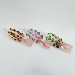 One Hitters De Vidrio "8cm" #10 | Color al azar |