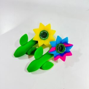 Girasol - Pipa Silicon (Colores al azar)