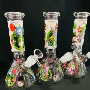 "25cm" Bongs De Vidrio - Modelo "Dr.R & M"