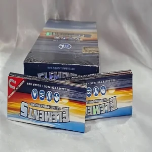 Elements King Size Ultra Delgado | 50 Libritos Por Caja | 32 Hojas x Libro