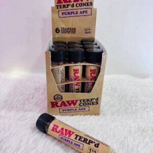 Raw - 6 Terpene Conos 1 1/4 x Tubo | Solo Venta Por Tubo