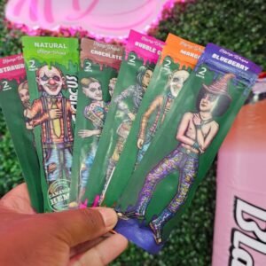 Lion Rolling Circus Blunt 2 “Hemp Wrap” Por Paquete | 25 Paquete Por Caja |