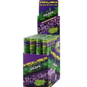 Cyclones Pre-Rolled Toasted Hemp | 2 Conos x Tubo | 24 Tubo x Caja