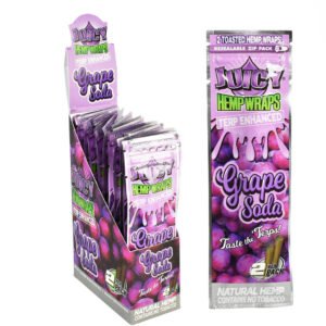Juicy Terp Blunt 2 Hemp Wraps Por Paquete | 25 Paquete Por Caja |