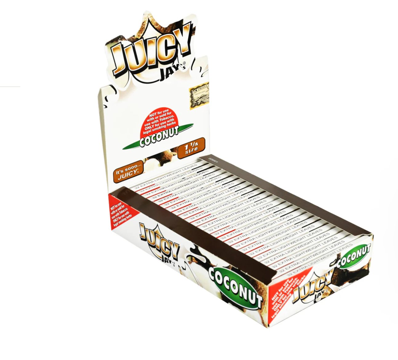 Juicy Jay's Flavored 1 1/4 | Papel Con Sabor “24 libritos x Caja” | 32 papeles x Librito - Image 5