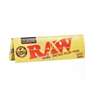 Raw - 1 1/4 Classico Papel P liar | Contiene 24 Libros Por Caja |