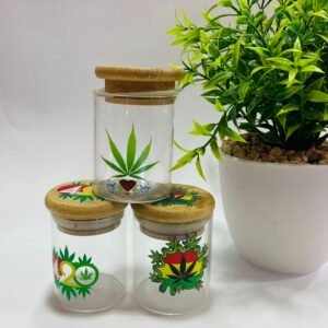 Contenedor De Vidrio (Diseños Variados)