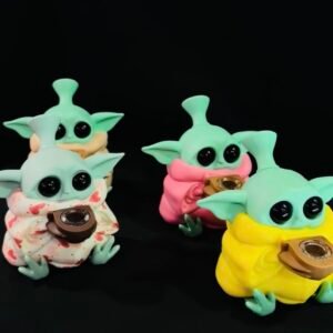 Bong Silicón Modelo "Yoda #2" | Color al azar |