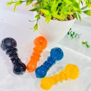Pipa De Vidrio "8.5cm" #16 | Colores al azar |