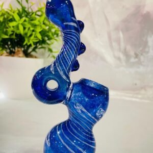 Bubbler De Vidrio - "Azul #2"