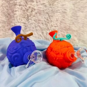 Bongs Silicon - Fruta Del Diablo | Solo Color Naranja |