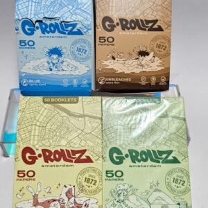 G-Rollz Papel Pa Liar 1 1/4 | 50 libritos Por Caja | 50 Hojas x libro