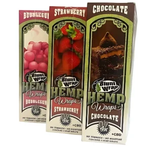 Blunt Wraps Hemp – 4 Wraps Por Paquete | 15 Paq x caja |