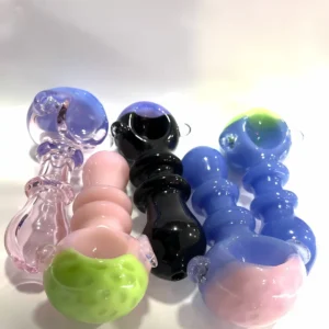 Pipa De Vidrio "7-8cm" #19 | Colores al azar |
