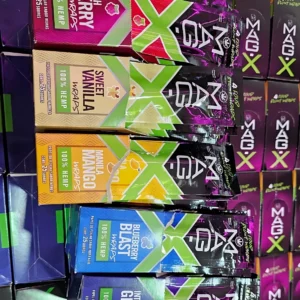 MAG-X Blunt "4 Hemp Wraps" Por Paquete | 25 Paquetes Por Caja |