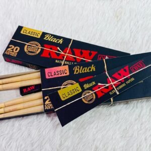 Raw- 20 Conos Black 1 1/4