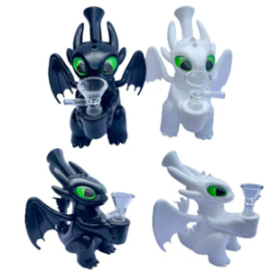 Bongs Silicon Modelo "Dragon Cartoon" | Color al azar |