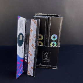 OCB | King Size Premium | 50 Libritos Por Caja | 32 Hojas x Libro