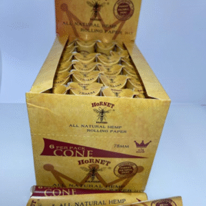Honet Natural - King Size 110mm | 3 Conos Por Paquete | 24 Paquete X Caja