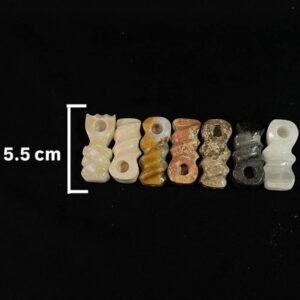 Pipa onix - 5.5cm (Color al azar)