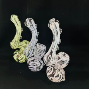 "13cm" Bubblers De Vidrio #21 | Colores al azar |