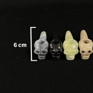 Pipa Onix - Calavera 6cm (Color al azar)