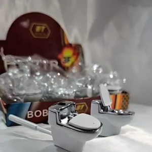 Pipa Metal - Taza De Baño