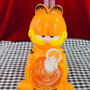 "20cm" Bongs Vidrio & Plastico Ultra Resistente Modelo “Gato” 20cm