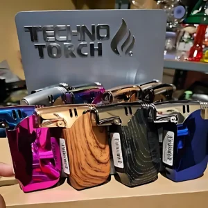 Techno Torch - Soplete Con Boquilla Y Tapa De Metal
