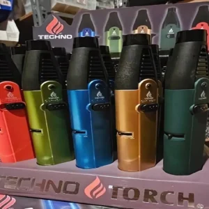 Techno Torch - Soplete Largo Con Bloqueo (15pcs X Display)