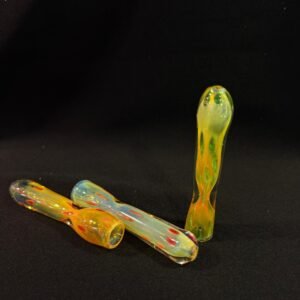One Hitters De Vidrio - Con Plata "8cm" #17