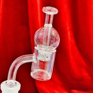 Carb Cap - #6 (Transparente Con Clutch) “No Incluye Banger”