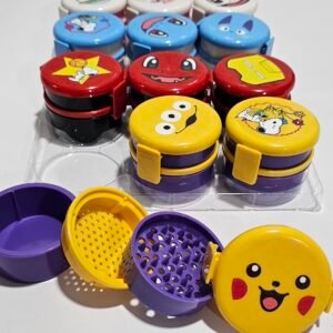 Grinder Plástico - “Diseño Anime” 12 Piezas Por Caja | Modelo al azar |