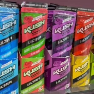 Kush Ultra -  2 Conos King Size Por Paquete | 15 Paquetes Por Caja |