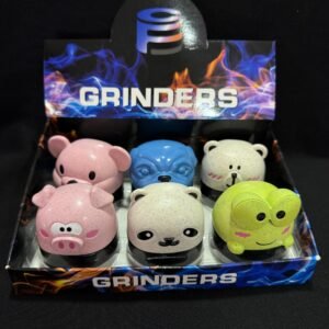 Grinder De Plastico C/Metal - Diseño “Animales” | Modelo al azar |