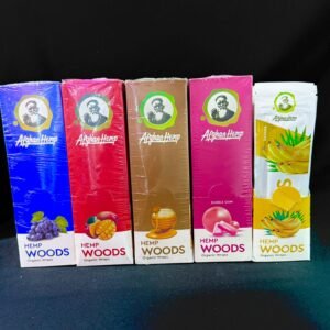 Afghan Hemp Woods - 2 Hemp Wraps x Paquete | 25 Paq x Caja |