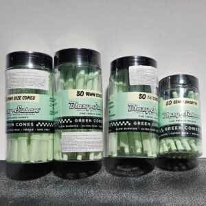 Blazy Susan – Bote Con 50 Conos Pre-rolls | Green Ultra Delgado