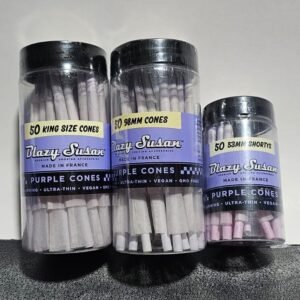 Blazy Susan – Bote Con 50 Conos Pre-rolls | Purple Ultra Delgado