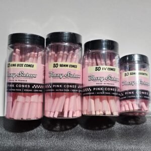 Blazy Susan – Bote Con 50 Conos Pre-rolls | Pink Ultra Delgado