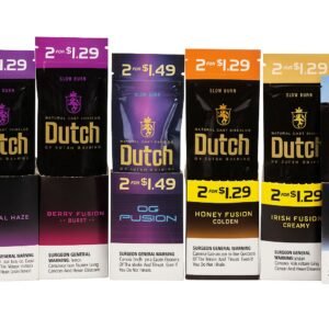 Dutch | 2 Cigarrillos Por Paquetes | 15 Paquete x Caja | Solo Envio A Toda Baja California |