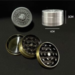 Grinder D/Metal - "Bulldog" 12 Piezas Por Caja | Color al azar |
