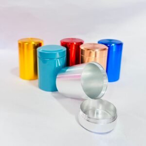 Contenedor De Metal/Aluminio #2- (Colores al azar)