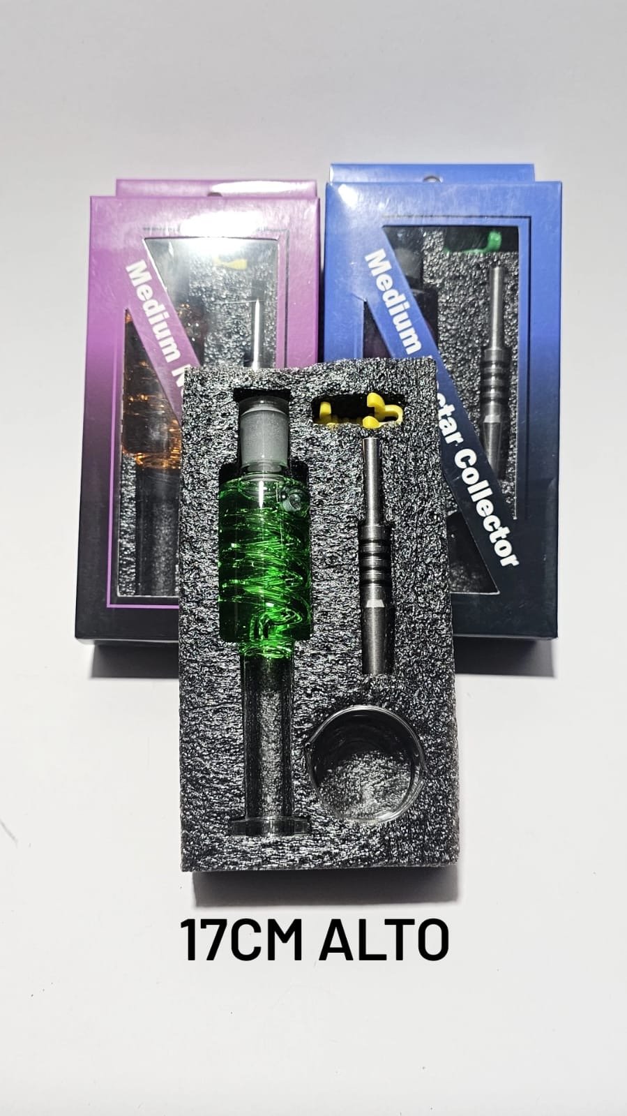 Set Nector Collector De Vidrio - Con Glicerina (Color al azar)