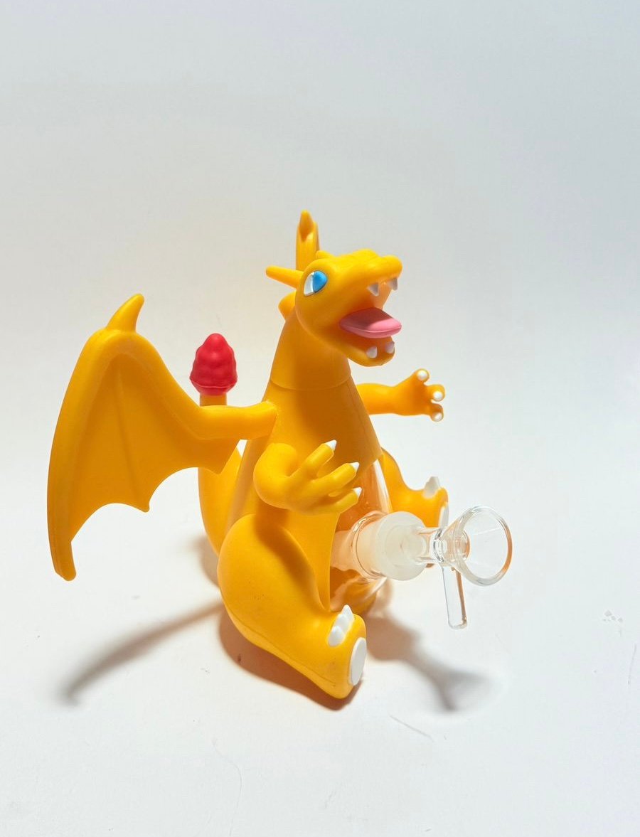 Bong Silicón y Vidrio | "Dragon Anime" |