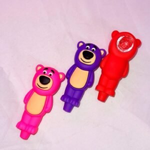 Pipa Silicon - “Oso Cartoon” | Color al azar |