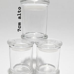 Contenedor D/Vidrio - 7cm x 5cm Transparente