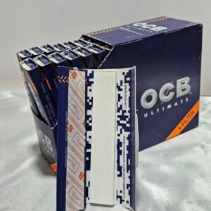 OCB Slim Ultimate | 32 Libritos + Filtros Por Caja | 32 Hojas + 32 Filtros x Libro