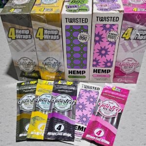 Twisted Hemp | 4 Wraps X Paquete | 15 Paq x Caja